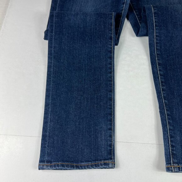 AG Adriano Goldschmid Jean Womens 33x30 Stevie Slim Straight Blue Denim Tag 31 R - Picture 6 of 16